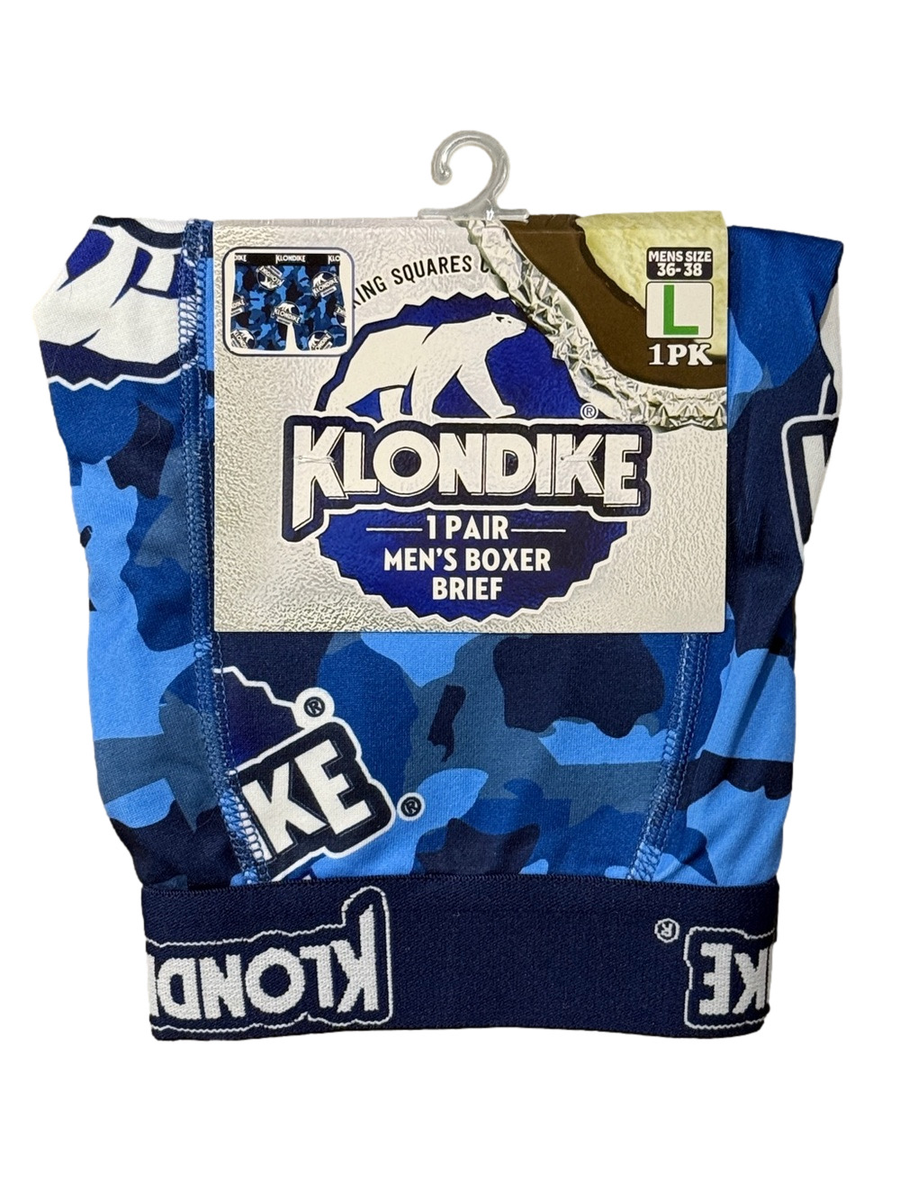 Mens Klondike Ice Cream Licensed Boxer Briefs - Size Large - NWT
